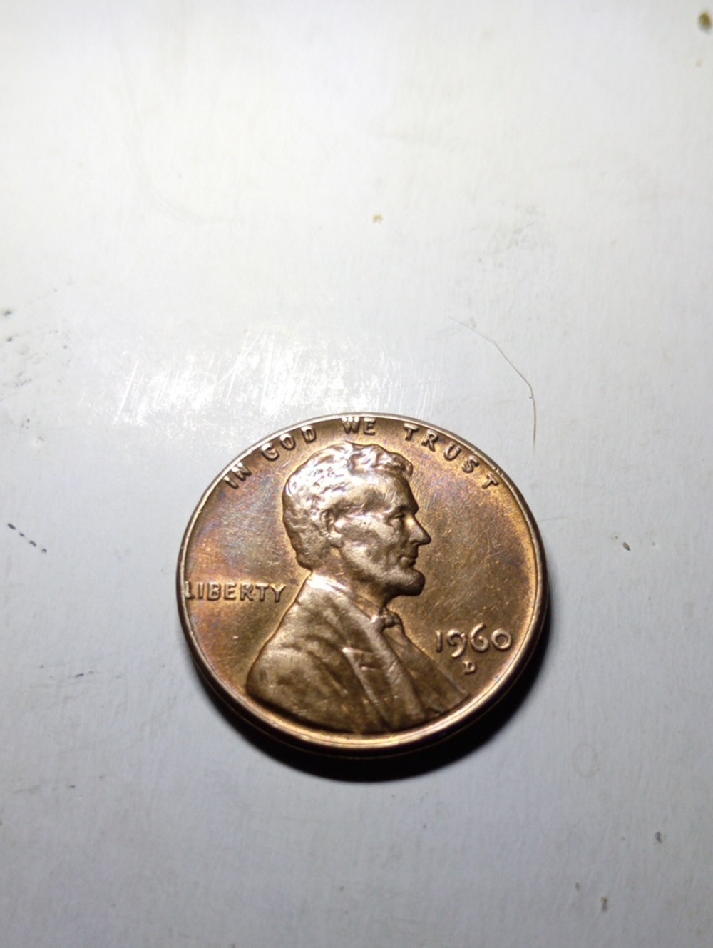 1960 D DDO/DDR DIE CAP VERY VERY EXTREMELY RARE  ERROR ON BUILDING ON THE BACK